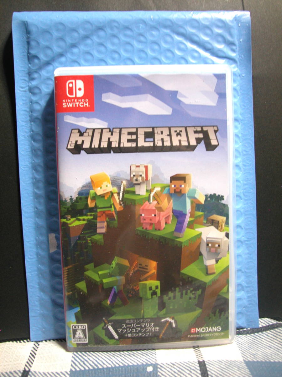 Nintendo Switch Minecraft マインクラフト ニンテンドースイッチ版 パッケージ版 送料無料 の落札情報詳細 ヤフオク落札価格情報 オークフリー スマートフォン版