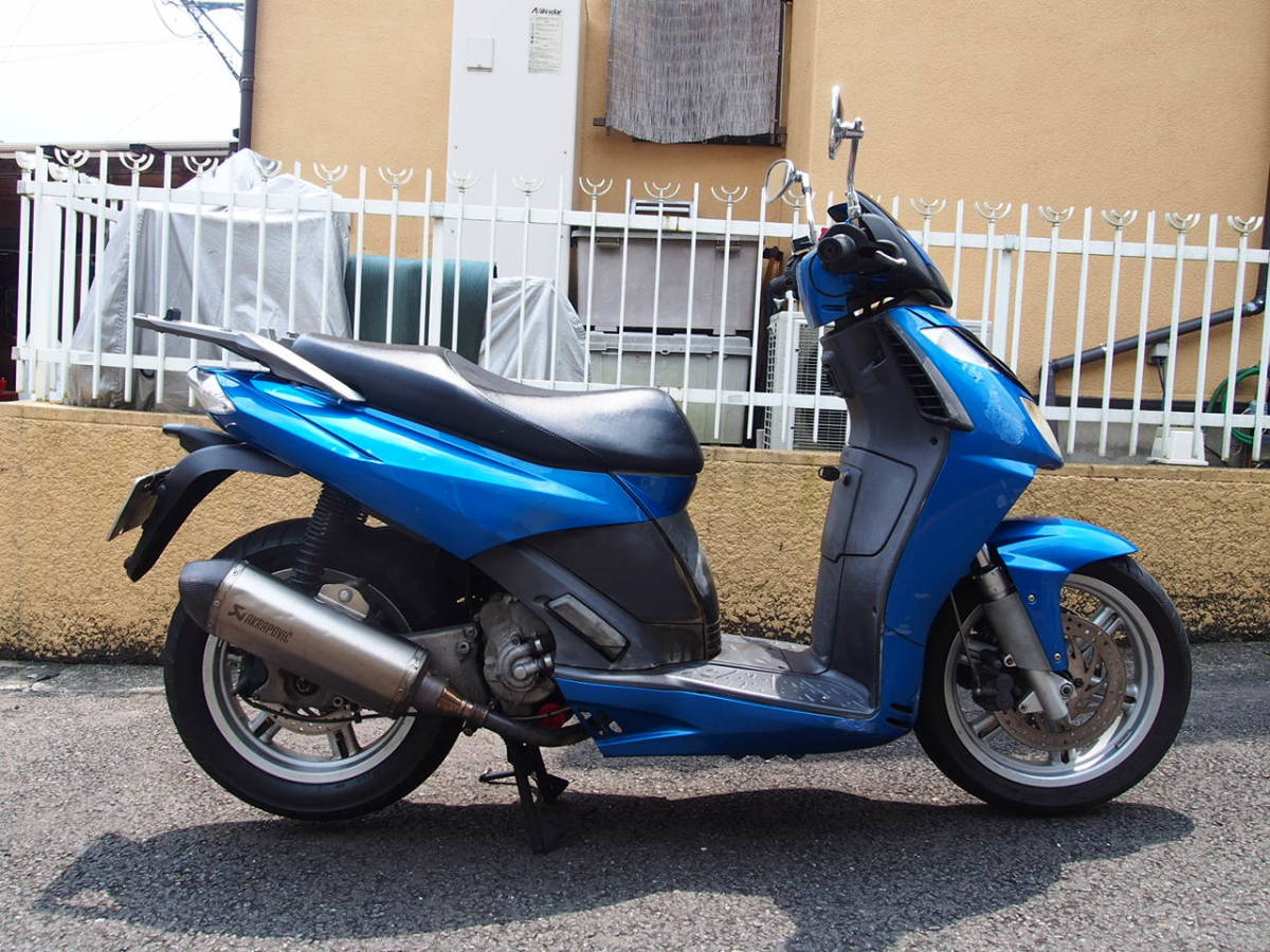 ☆快速！apriliaスポーツシティCUBE250ie☆東京/大田区【下取OK】