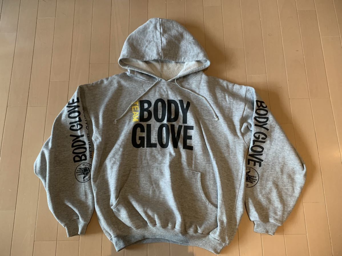 ヴィンテージ80’s BODY GLOVE パーカー BODY GLOVE ボディグローブ 80年代 レトロ スエット パーカー 昭和