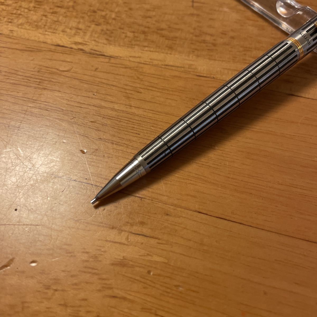 新品】新品 廃盤 三菱 ユニ Jaguar ジャガー シャーペン 蝕刻加工 0.5