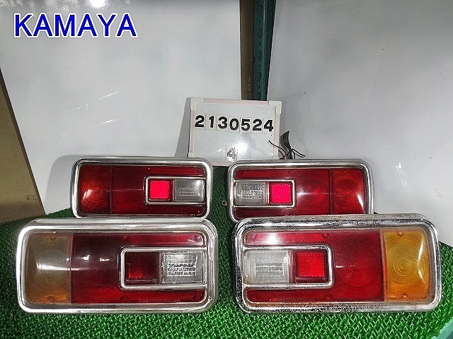 1983年式三菱ミニカヘットランプとテールランプ