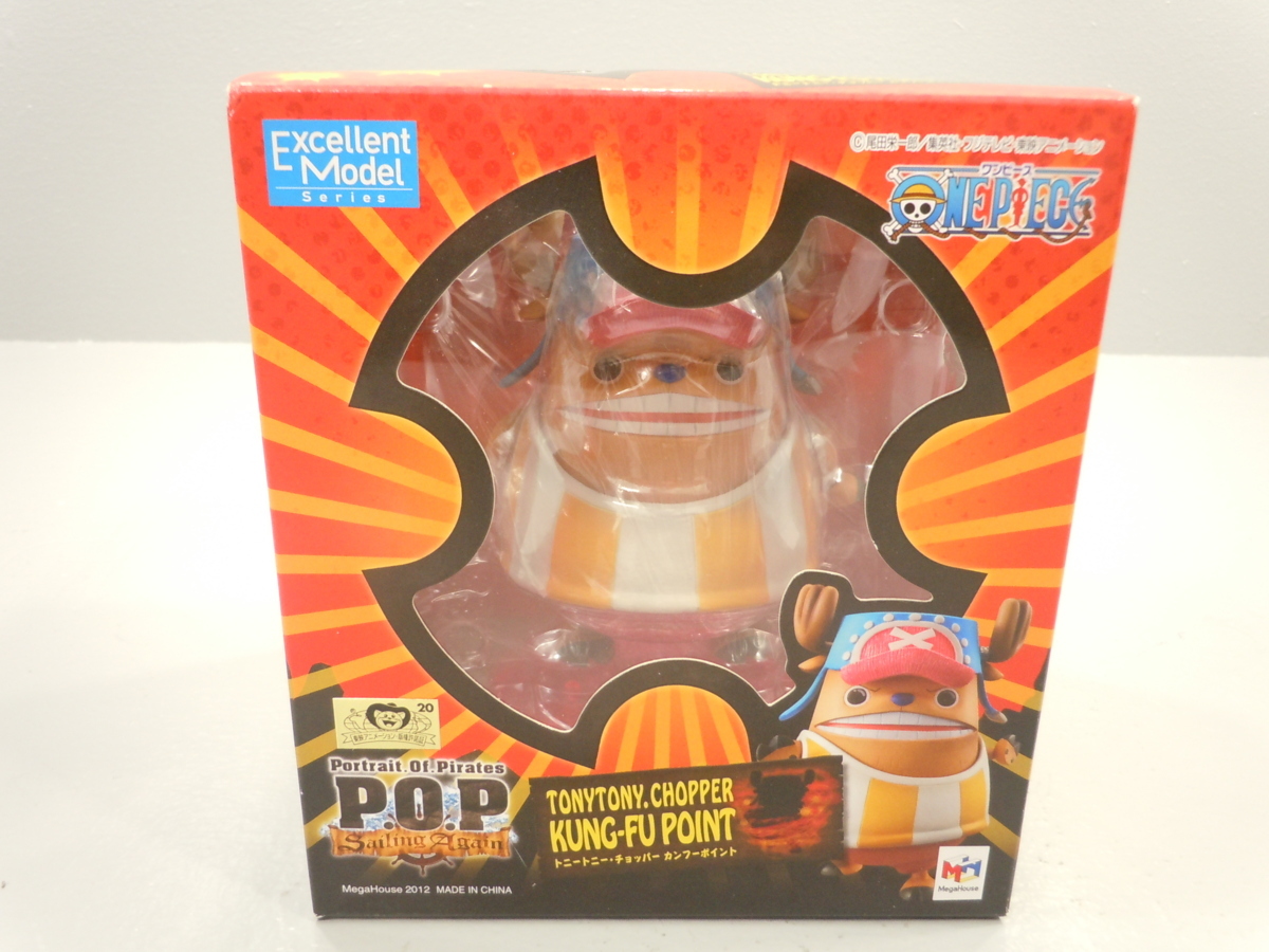 未開封 P O P トニートニー チョッパー カンフーポイント ワンピース メガハウス 1円 １スタ おもちゃ の落札情報詳細 ヤフオク落札価格情報 オークフリー スマートフォン版