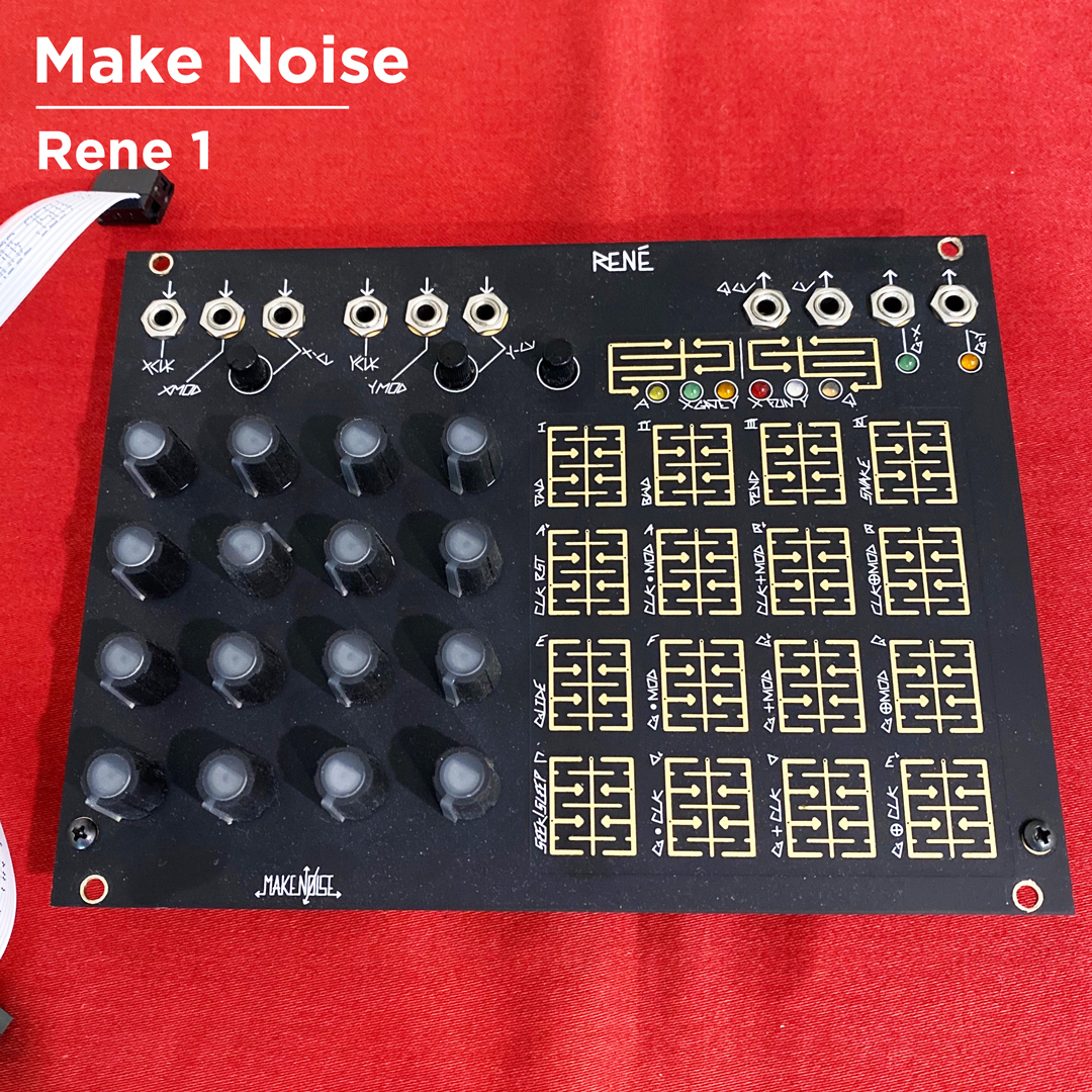 Make noise rene 2 モジュラーシンセ　ユーロラック　dtm Make Noise ReSynthesizer | 同社の集大成とも言えるモジュラー