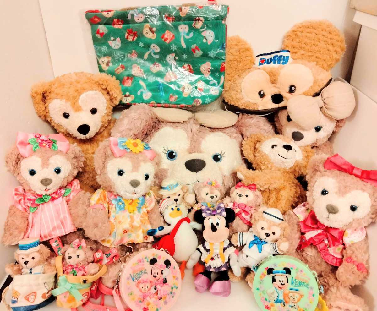 大量 ディズニーシー ダッフィー シェリーメイ ジェラトーニ ステラルー ぬいぐるみ ぬいぐるみポーチ バッグ スナックケース イヤーハット の落札情報詳細 ヤフオク落札価格情報 オークフリー スマートフォン版