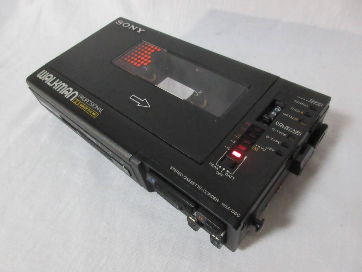 SONY WALKMAN PROFESSIONAL WM-D6 Resonating Elegance: Sony WM-D6C