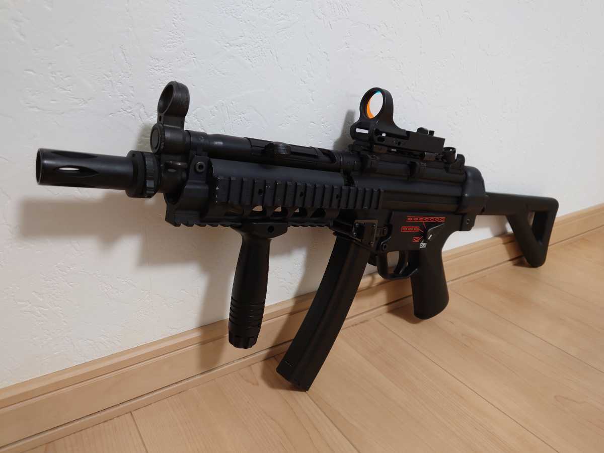 東京マルイスタンダード電動ガンMP5カスタム 東京マルイ 次世代電動ガン MP5A5-私のエアガンを紹介します5
