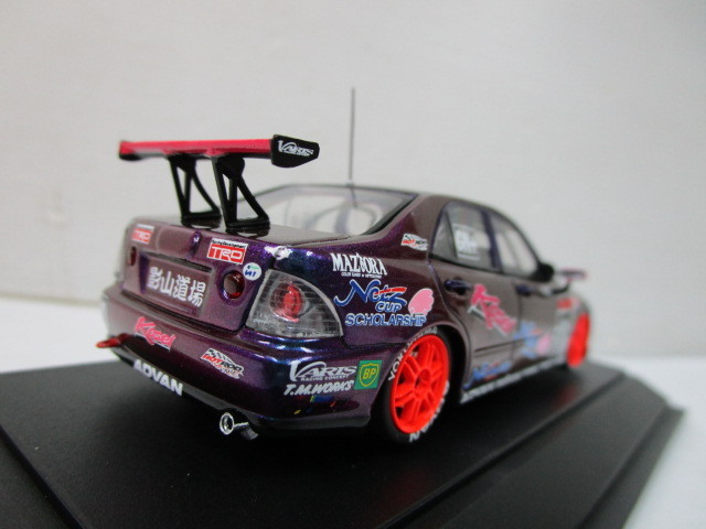 傷や汚れあり】エブロ 1/43 ネッツ マジョーラ コーセー アルテッツァ