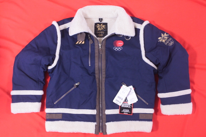 激レア 長野オリンピック MIZUNO製 B-3 ボアジャケット 限定レプリカ