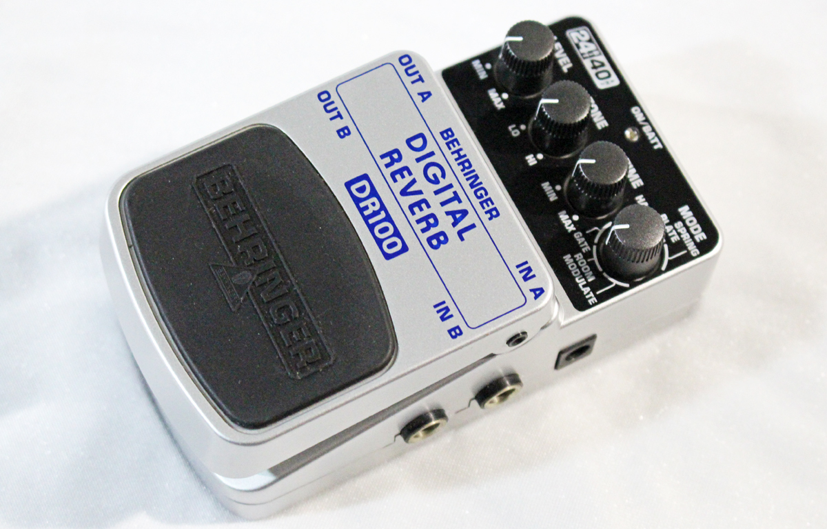 【傷や汚れあり】【BEHRINGER】DR100 Digital Reverb（デジタルリバーブ） 6種類のリバーブモード搭載 USED の落札情報詳細 ヤフオク落札価格情報 オークフリー