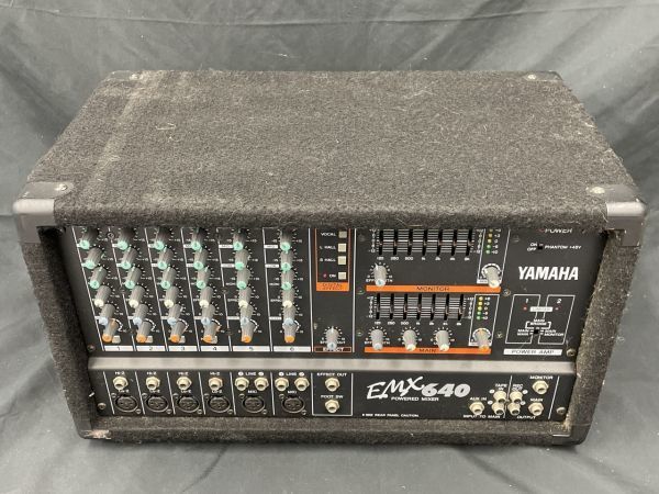 YAMAHA EMX640 パワードミキサー　ヤマハ YAMAHA EMX640
