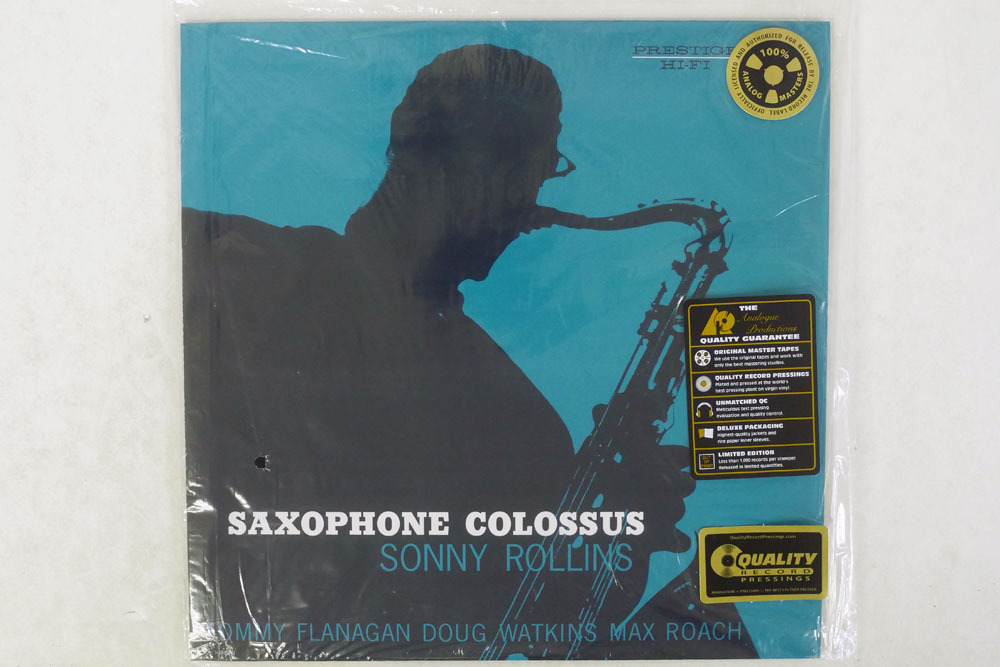 【未使用】米 未開封 高音質盤 13年アナプロ SONNY ROLLINS/SAXOPHONE COLOSSUS/ANALOGUE