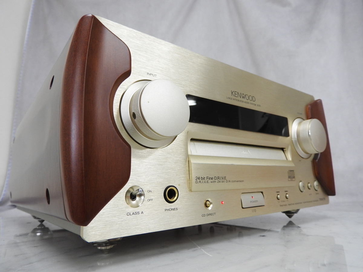 【傷や汚れあり】☆ KENWOOD ケンウッド K270 アンプ/CDプレイヤー/チューナー 一体型 ラージ インテグレーテッド オーディオ