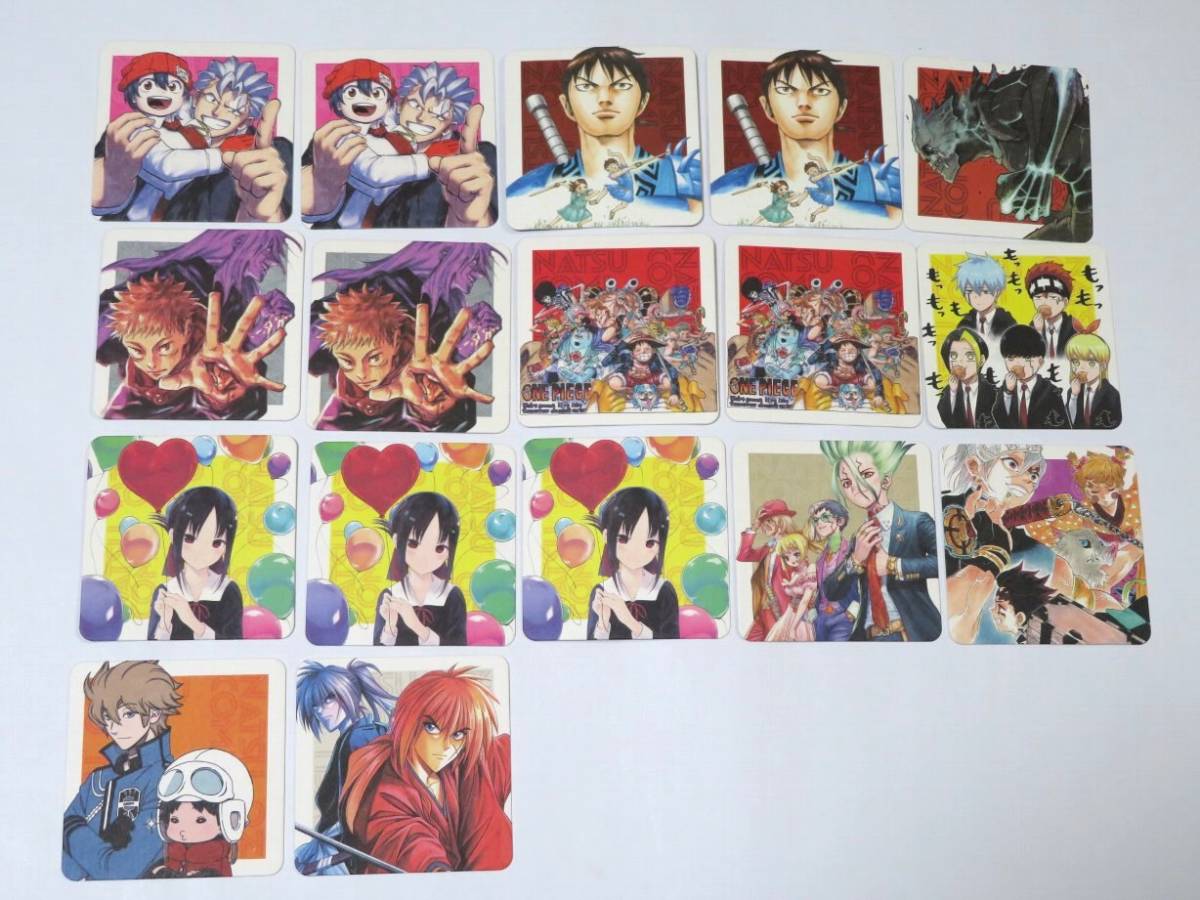 るろうに剣心　ジャンプ展　アートコースター　box 未開封 るろうに剣心展 全24種類 アートコースター BOX ジャンプショップ