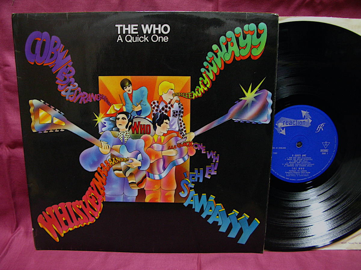 【目立った傷や汚れなし】★THE WHO★【A QUICK ONE】UK ORIG MONO 最初期レーベル 極美盤 レアの落札情報詳細
