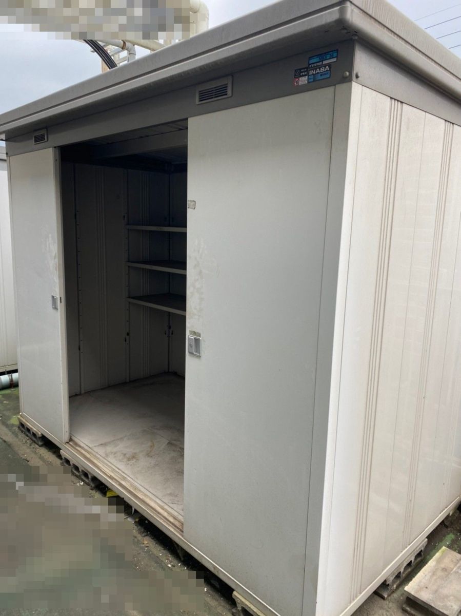 やや傷や汚れあり】【埼玉エリア配送】S1258◇INABA◇イナバ物置◇2710  