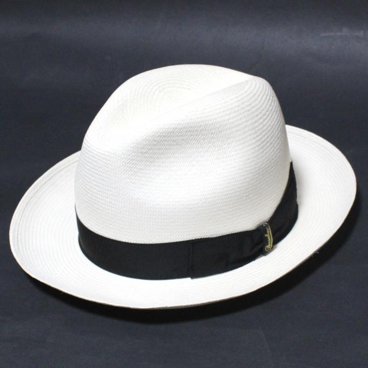 ボルサリーノBorsalinoエクストラファインパナマ中折れ帽子ハット59