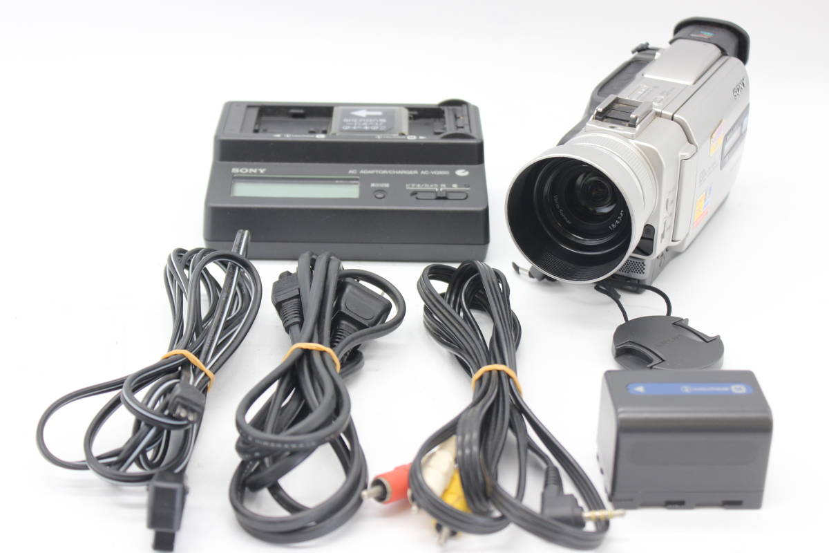 【目立った傷や汚れなし】【録画確認済み】ソニー Sony Mini DV DCRTRV20 NTSC Digital HandyCam