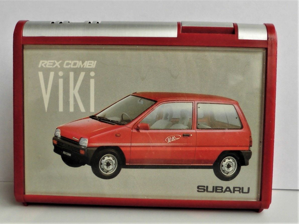 80年代 ビンテージ スバル レックス コンビ ViKi 卓上ライター 旧車 80年代 ビンテージ スバル レックス コンビ ViKi 卓上ライター 旧車