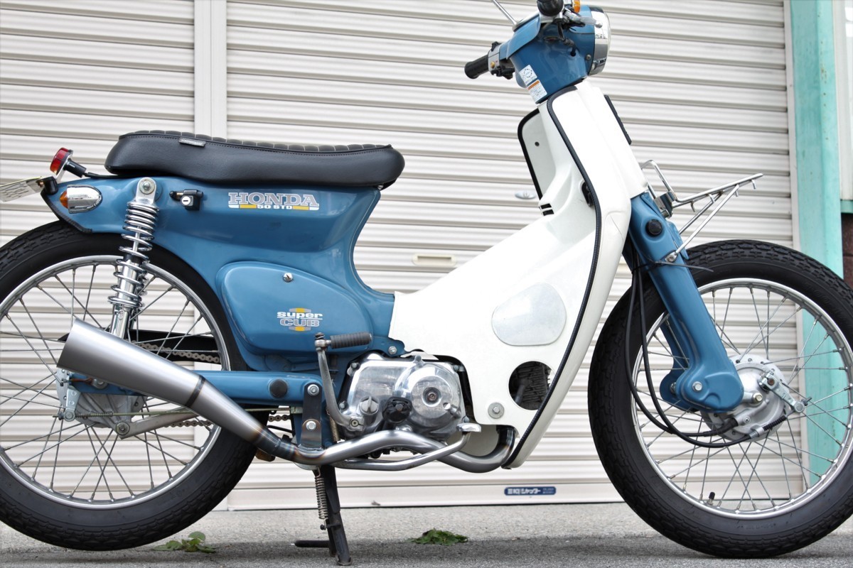 スーパーカブ リトルカブ クリア 50 70 90 キャブ用 ウェイブ管