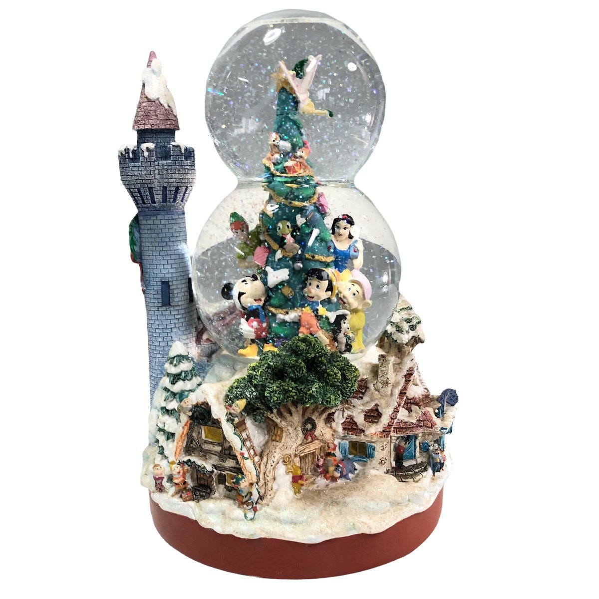 【新品】【未開封】ディズニー 25周年記念 ピノキオ スノードーム フィギュア スノーグローブ Disney の落札情報詳細 ヤフオク落札