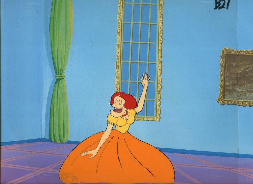 新 キューティーハニー 3328 Cutey Honey New 梱包サイズ60 背景付セル画 毎日がバーゲンセール New