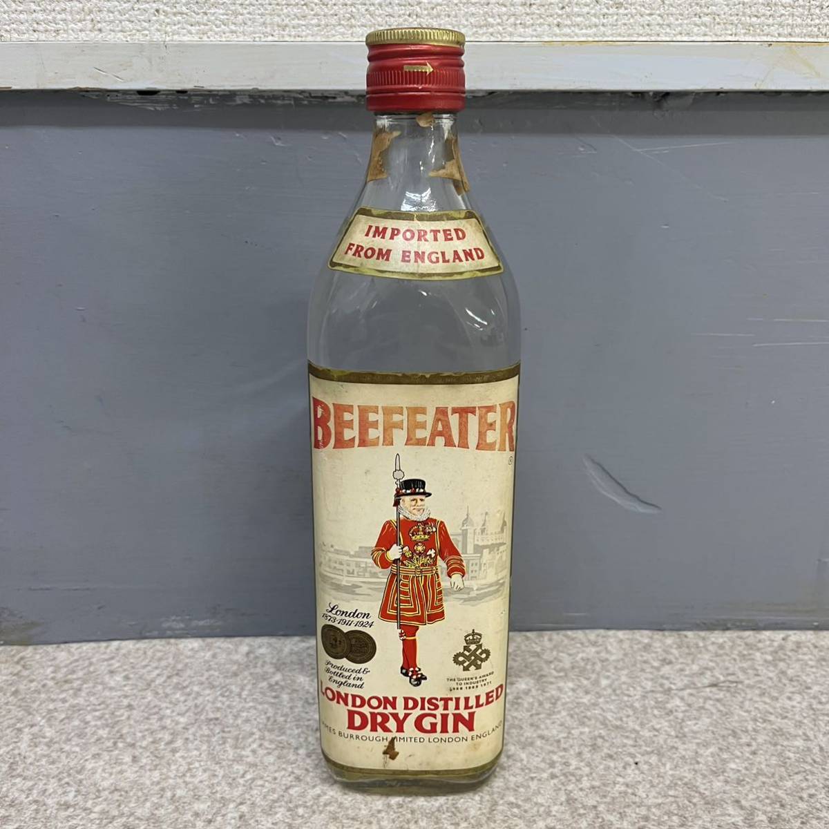 最終値下げ！超希少！ビフィーター 旧ボトル 古酒