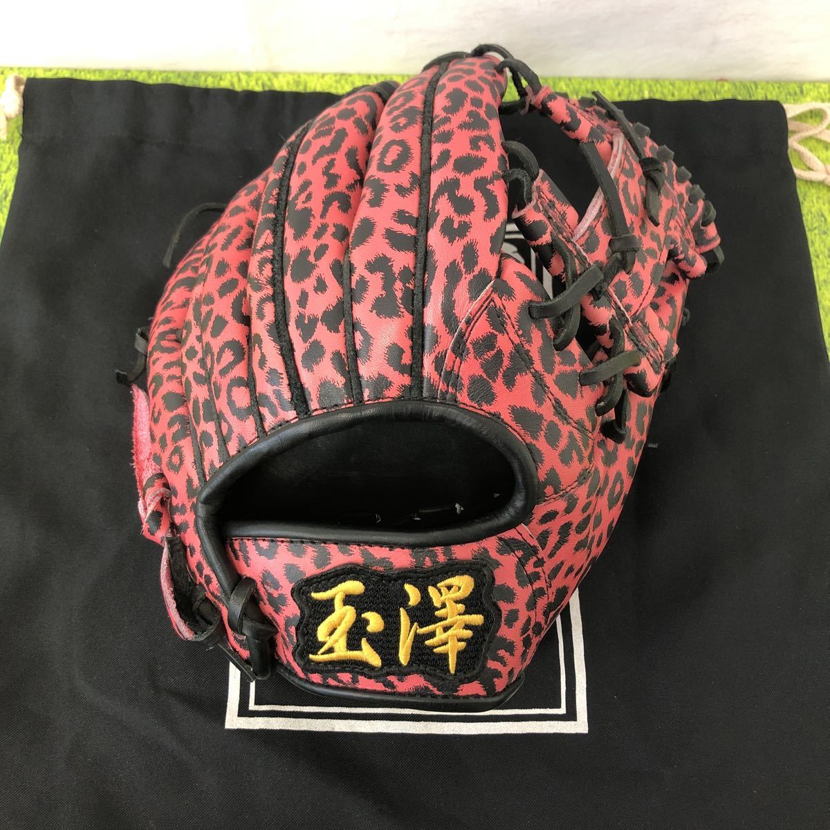 やや傷や汚れあり】G-1767 タマザワ 玉澤 TAMAZAWA 軟式 内野手用