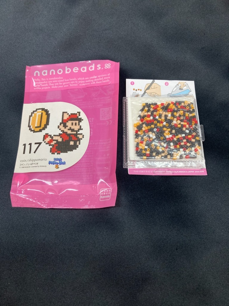 未使用に近い】ナノビーズ コイン / しっぽマリオ 117 nanobeads スーパーマリオブラザーズ3 パーラービーズ アイロンビーズの落札情報詳細  - Yahoo!オークション落札価格検索 オークフリー