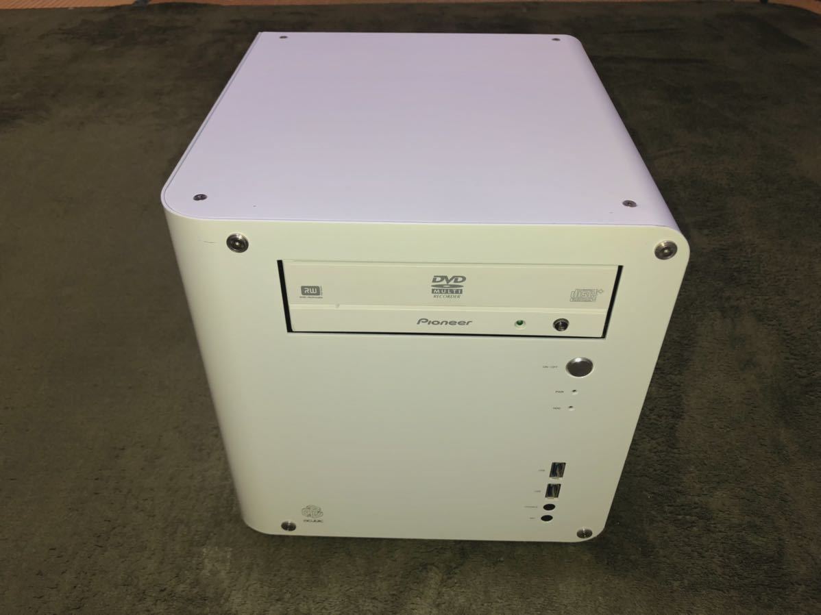 abee 美品ACE-CS01-SW シルキーホワイト Mini-ITXケース