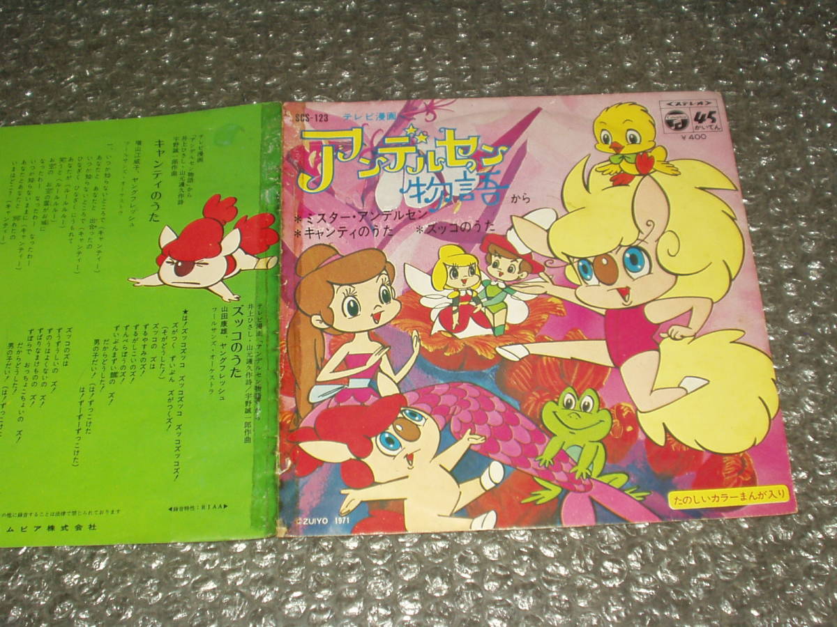 虫プロの遺産 なつかしのアニメ「アンデルセン物語」①キャンティと