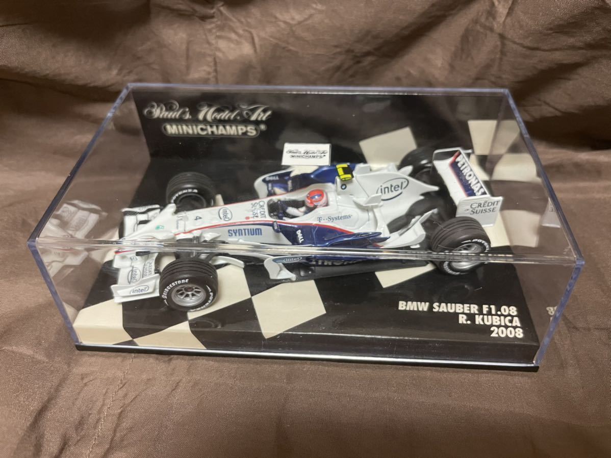 P.M.A 1/43 R.クビサ BMW・ザウバー F1.08