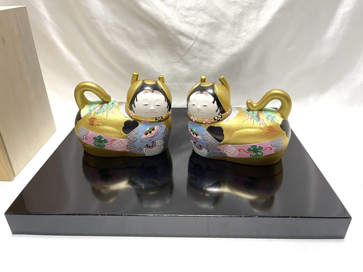 未使用】□新品 詳しい方ご覧ください 作家不明 犬筥 犬箱 いぬ