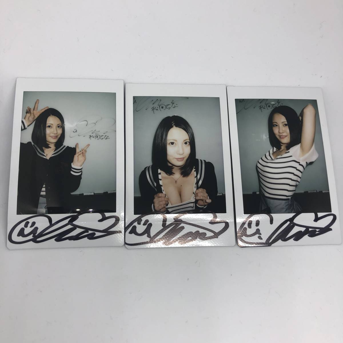 松岡ちな 直筆サインチェキ