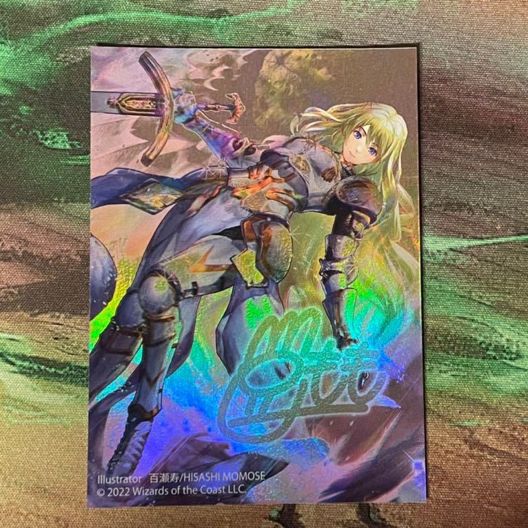 未使用に近い】【MTG FOIL】セラの天使 プレリリース限定ミニポスター