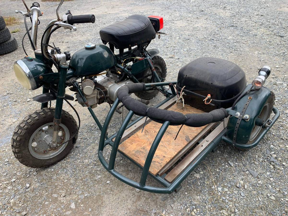 珍車 旧車 当時物 4Lモンキーサイドカー