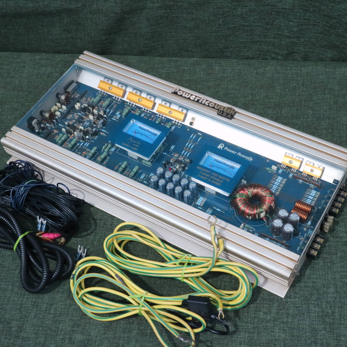 パワーアコースティック アンプ 2APC-1400 Power Acoustik
