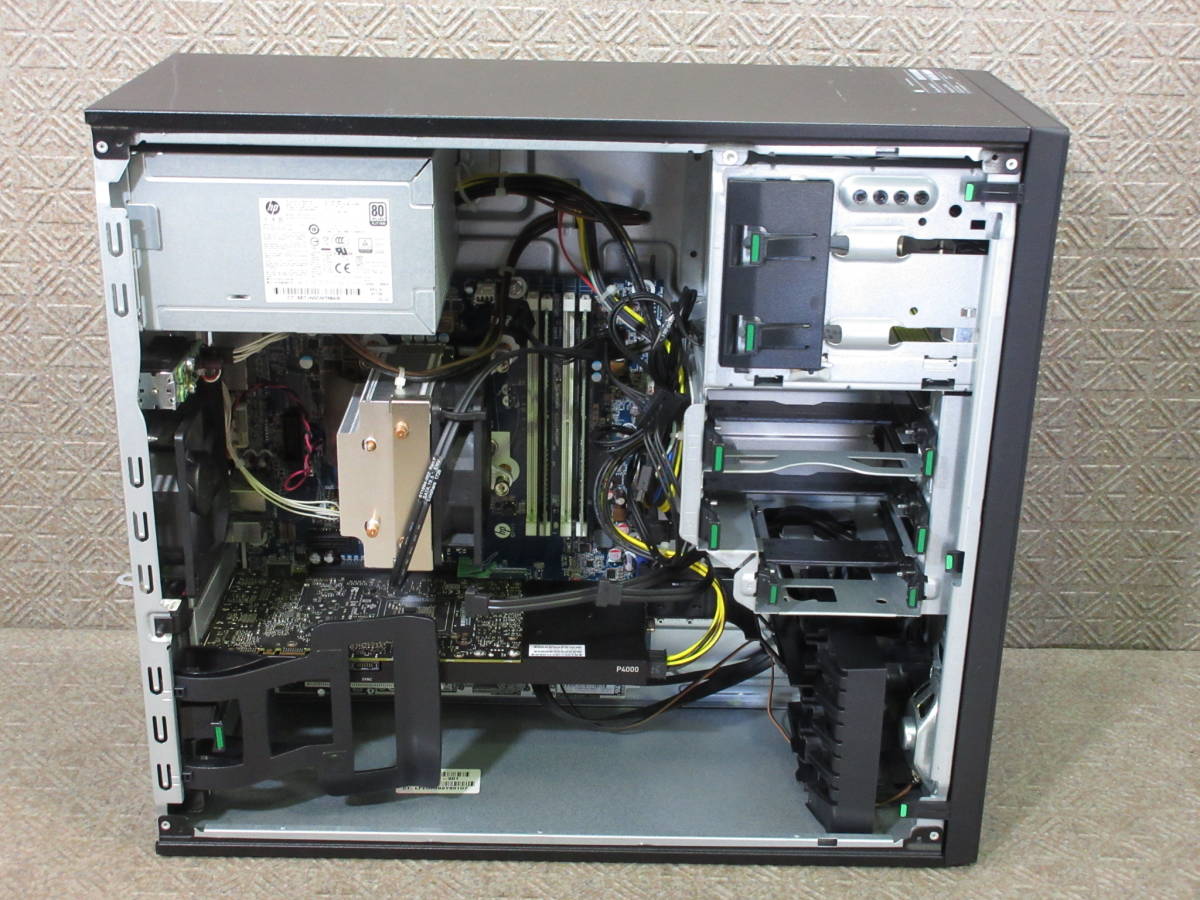 【傷や汚れあり】【※ストレージ無し】HP Z240 Workstation / Xeon E3-1245v5 3.50GHz / 16GB ...