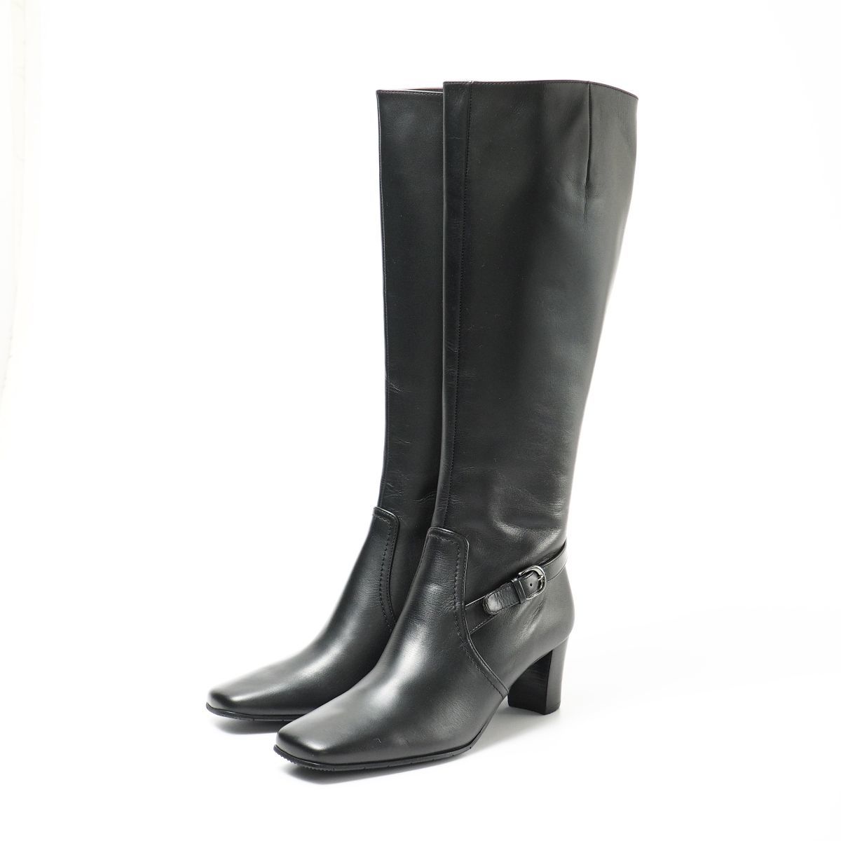 【新品】【新品同様】AIDA di ANGELA SHOES アイダ アンジェラシューズ 4575 ストレッチブーツ/7739 ロング ...