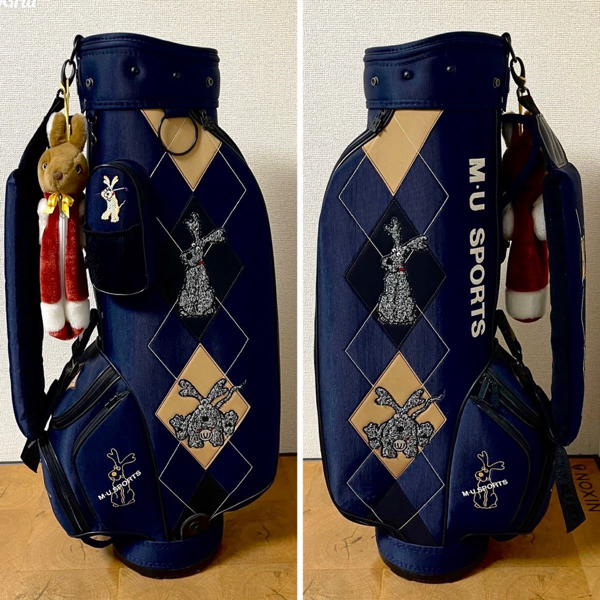 ≪ 中古 チョット 美品 M・U SPORTS ミエコ・ウエサコ キャディバッグ