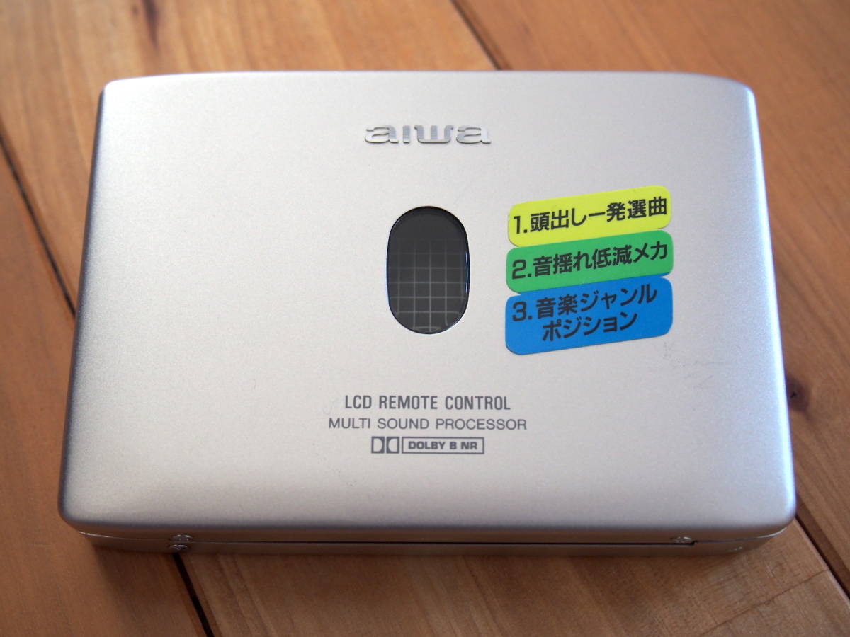 ジャンク aiwa アイワ HS-PX820 ポータブルカセットプレーヤー