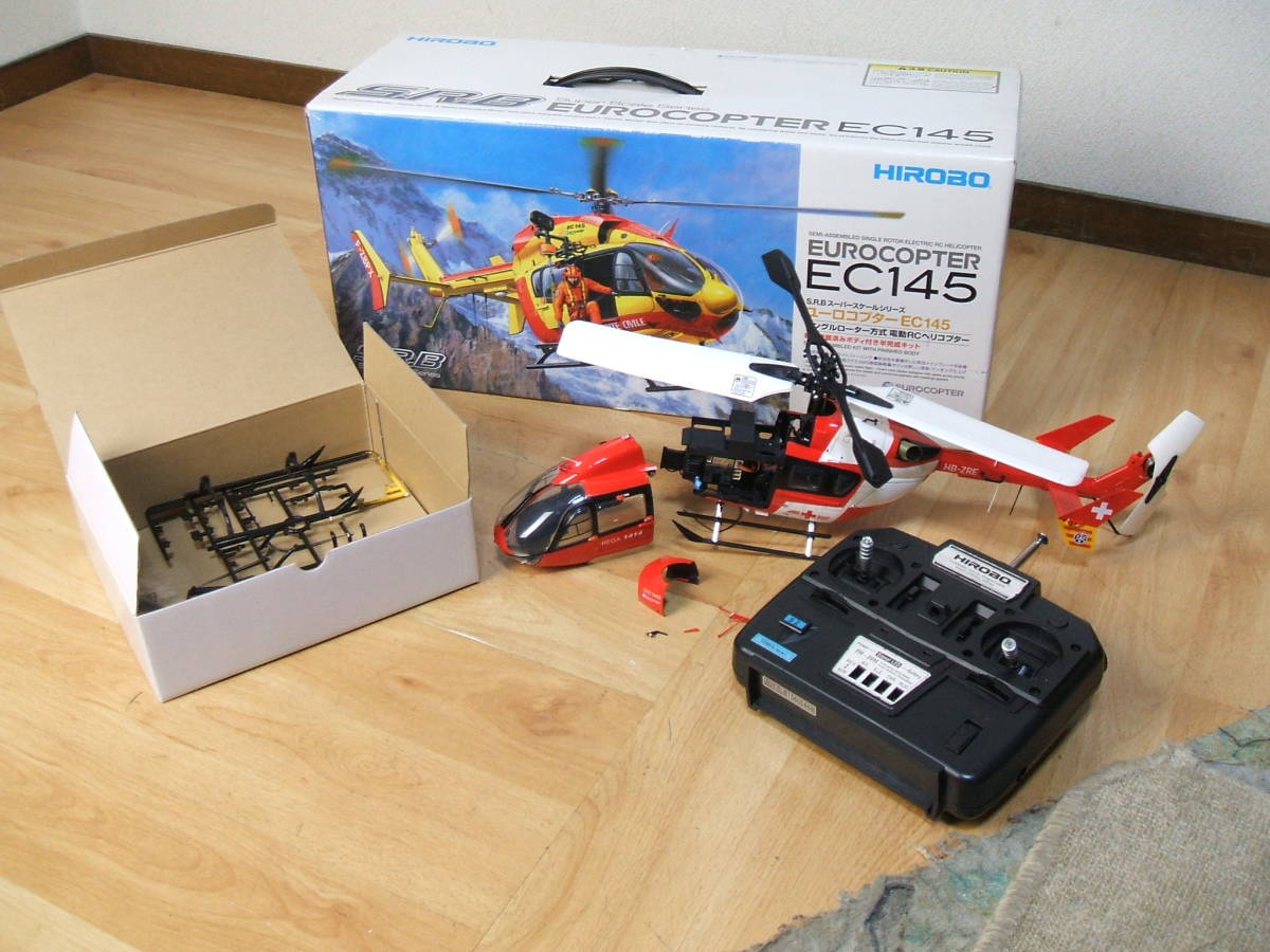 ★即決あり★送料無料★ヒロボー SRB ユーロコプター EC145 組立キット 新品 未使用  ヒロボー SRB EUROCOPTER EC145