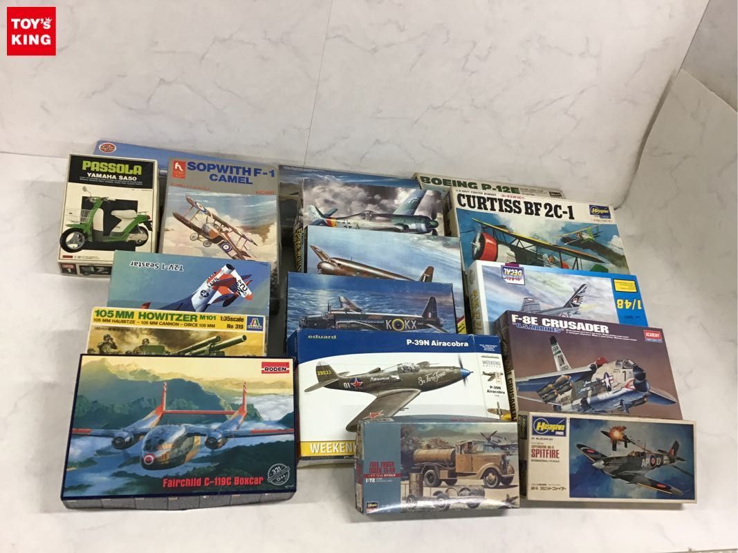 【全体的に状態が悪い】1円〜 同梱不可 ジャンク イマイ 1/12 ヤマハ SA50 パッソーラ、ハセガワ 1/72 いすゞTX-40 燃料 ...