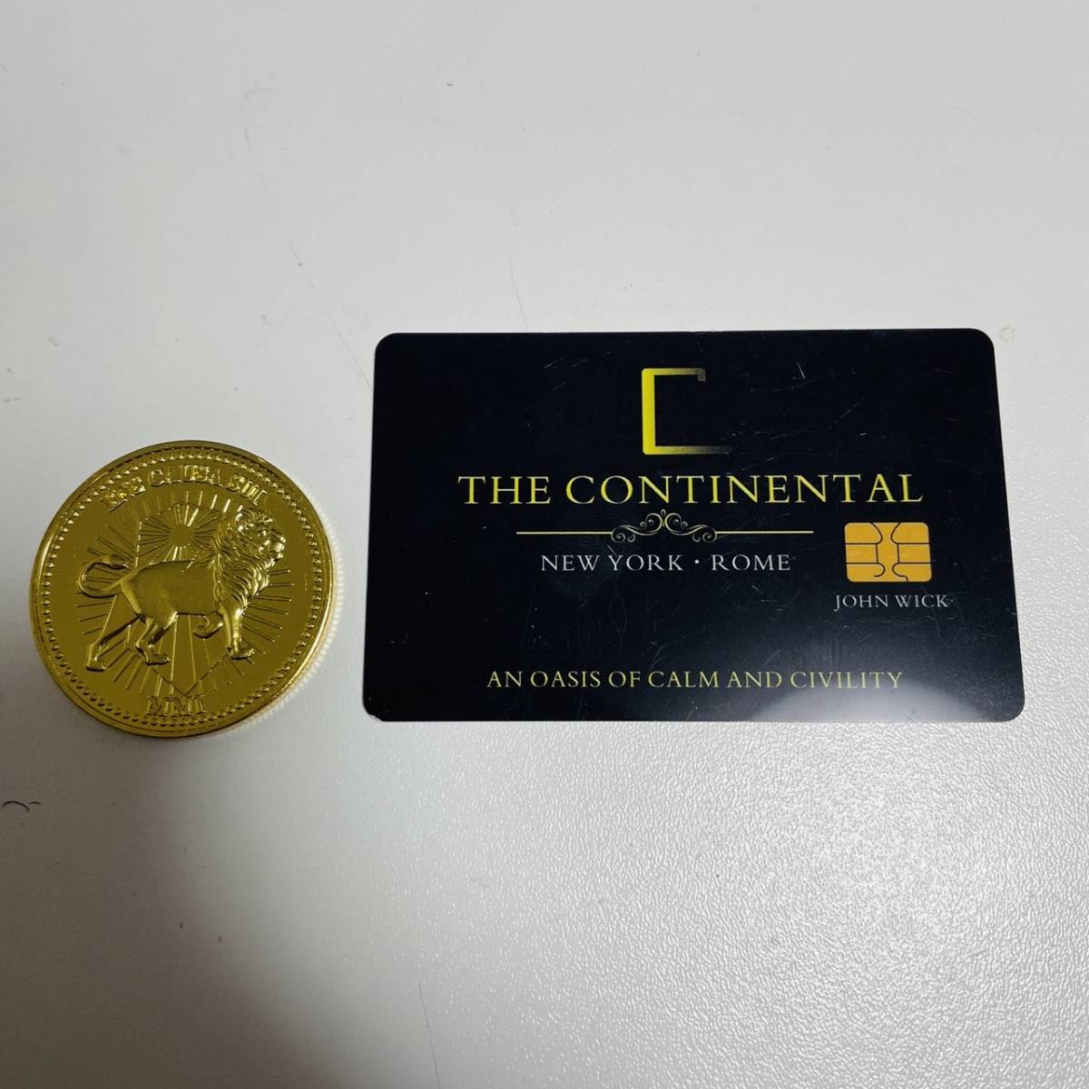 ジョンウィック コンチネンタルホテル コイン 20枚 レプリカ ジョン