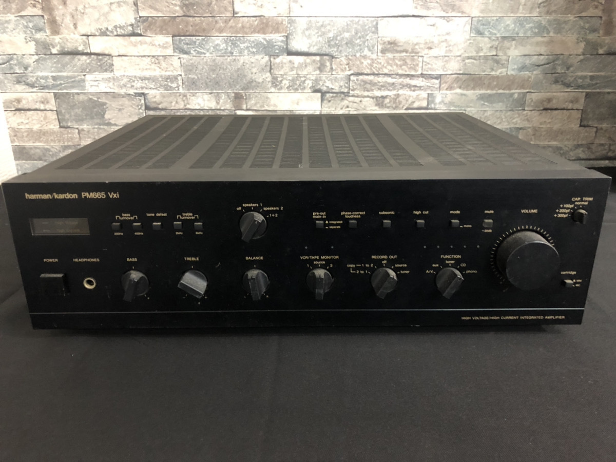ハーマン・カードン　プリメインアンプ　PM655【ジャンク品】 harman/Kardon プリメインアンプ PM655 ハーマンカードン ジャンク