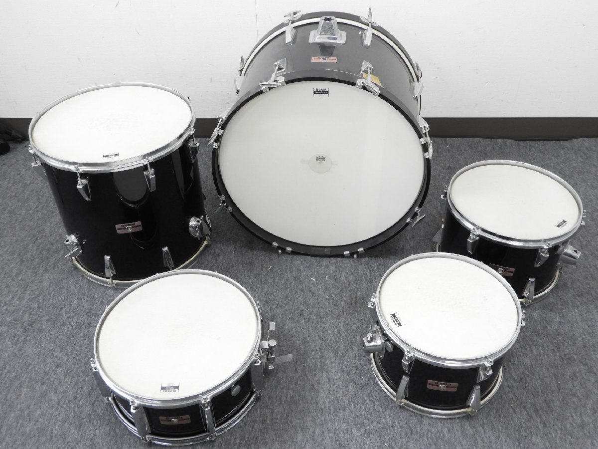 【直接引き取り限定】◆YAMAHA ヤマハ◆ドラムセット 一式 SD-365G／BD-522G／TT-512G／TT-513G／FT-516G／シンバル／スタンド類／椅子付き 傷や汚れあり】☆YAMAHA ヤマハ BD-522G/FT-516G/SD-365G/TT-512G/TT