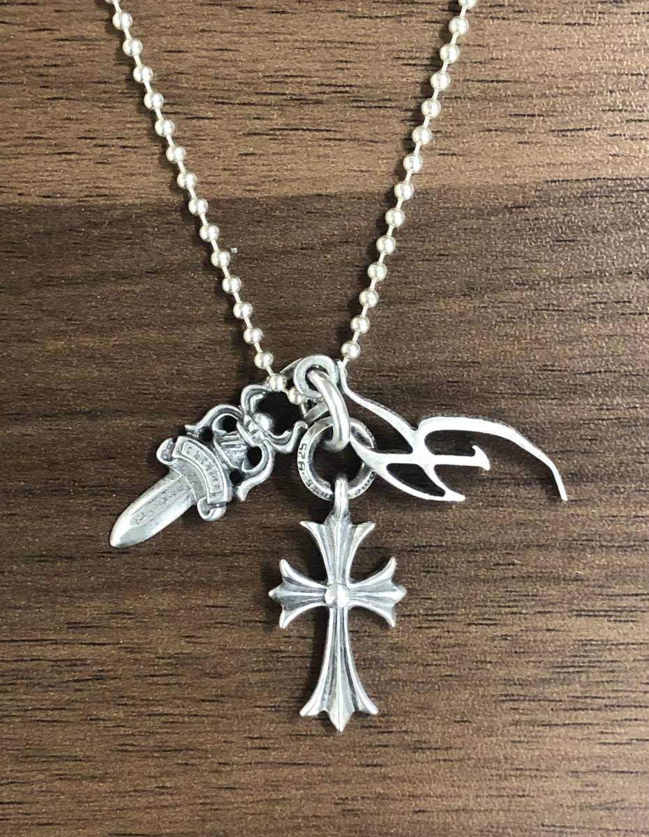 氷室京介 pj ネックレス 氷室京介愛用 PJ Onyx Necklace w/Skull 65cm 氷室京介アクセサリー