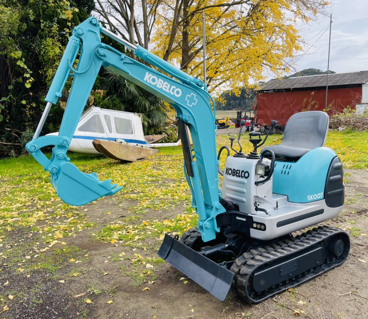 ユンボ コベルコ SK007-3 KOBELCO ミニバックホー 中古