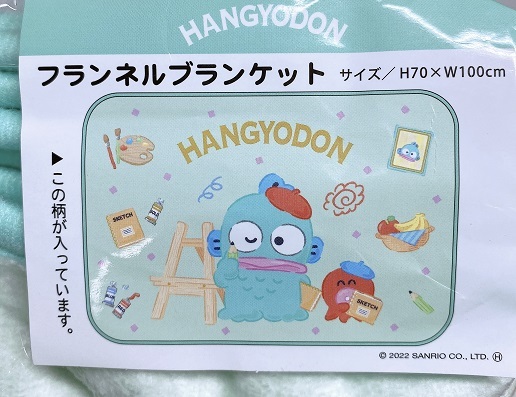 ハンギョドンフランネル寝具 3点セット【新品未使用】 ハンギョドン