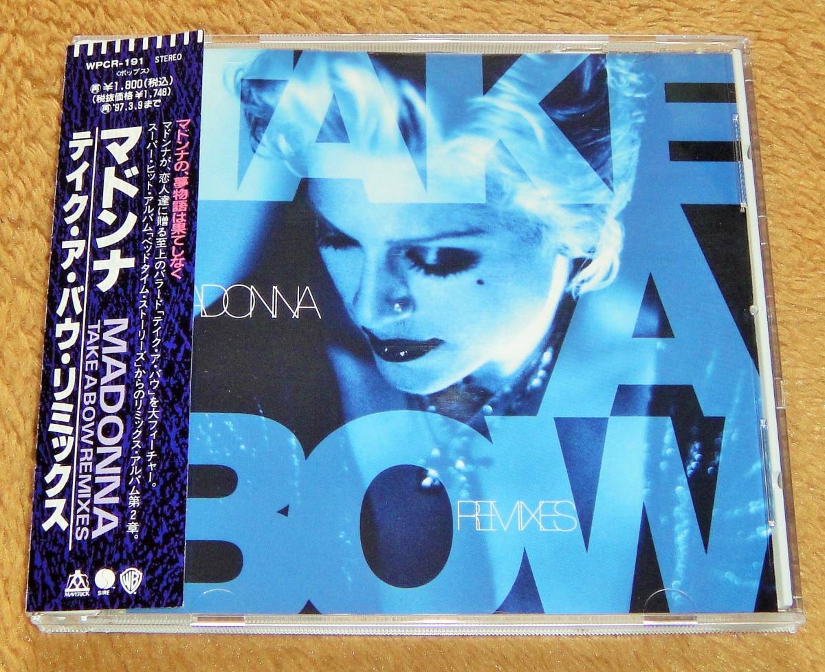 8cmシングルCD Japan】マドンナ MADONNA / テイク・ア・バウ TAKE A BOW