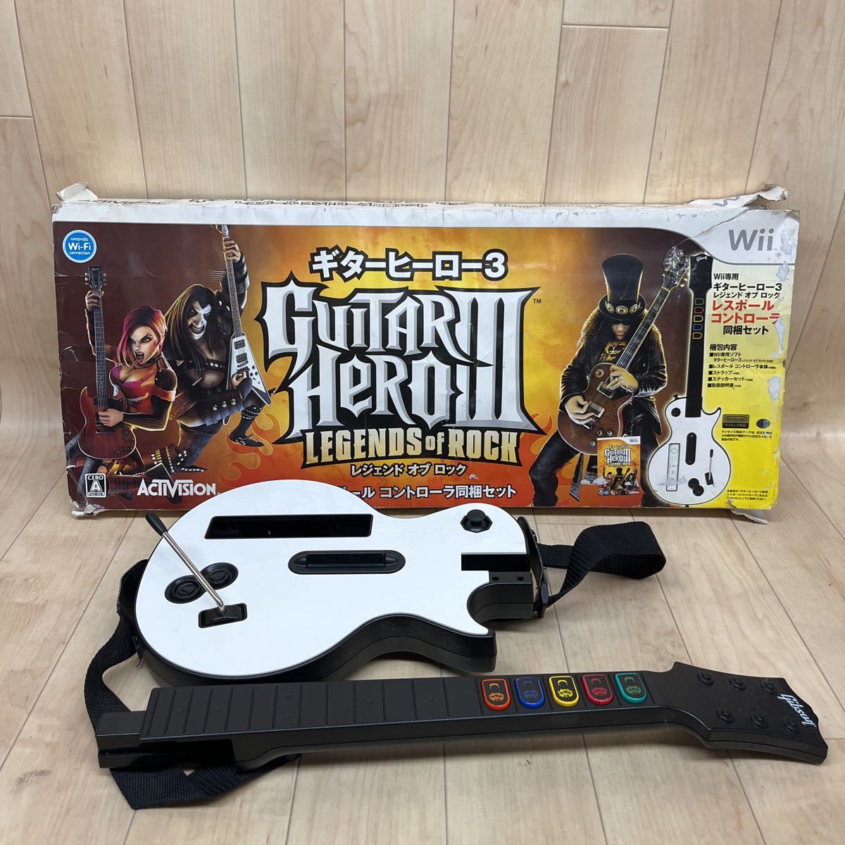 ROCKBAND3 ギターコントローラー xbox360 ギターヒーロー 音ゲー